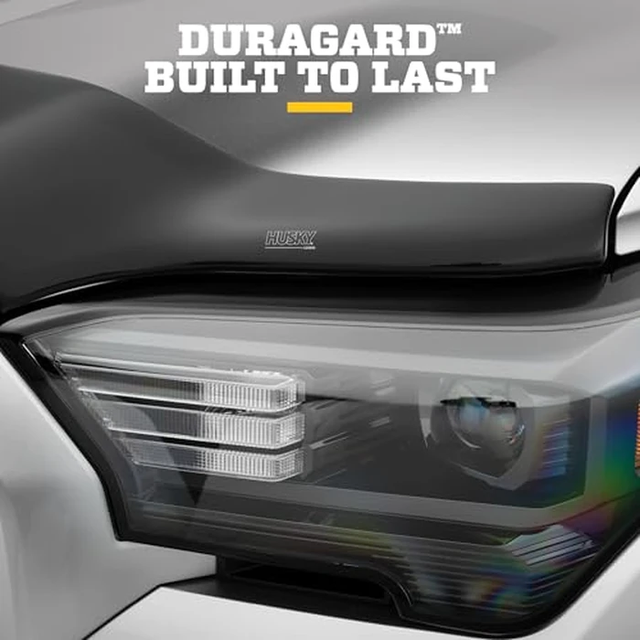Husky Liners Aeroskin Hood Protector | Fits 2017-2018 Hyundai Elantra | Low Profile Deflector/Bug Shield - 1 pc., Smoke | 2840076 by Husky Liners - Image 4