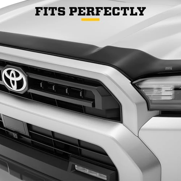 Husky Liners Aeroskin Hood Protector | Fits 2017-2018 Hyundai Elantra | Low Profile Deflector/Bug Shield - 1 pc., Smoke | 2840076 by Husky Liners - Image 5