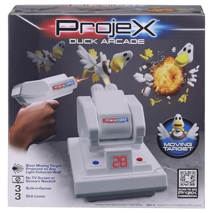ProjeX Duck Shot Projecting Game Arcade, Multicolor by Laser X - Image 2
