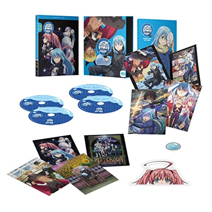 That Time I Got Reincarnated as a Slime: Season Two Part 2 - Limited Edition Blu-ray + DVD by Crunchyroll - Used - Like New condition - US$27.05