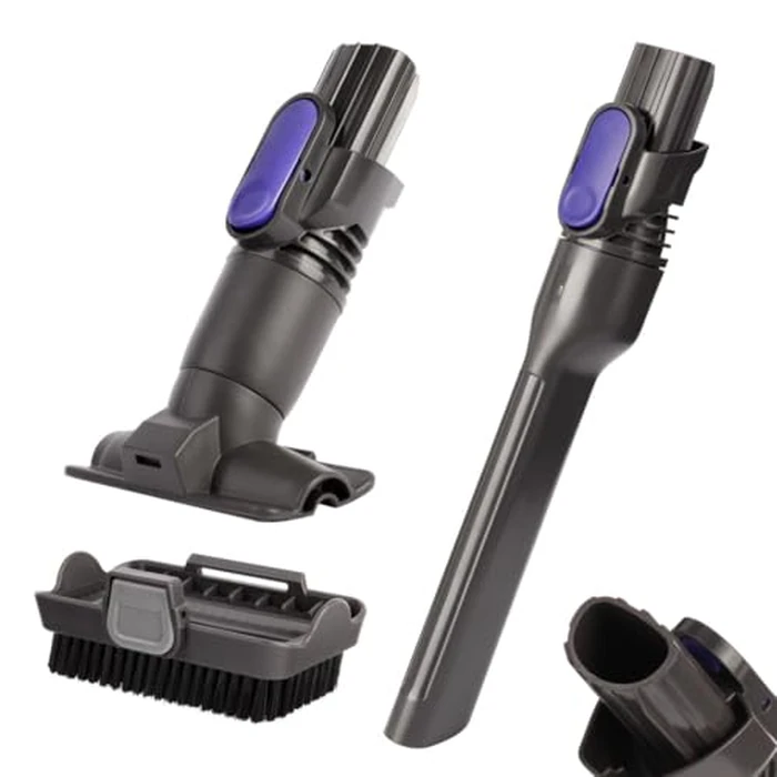 Vacuum Crevice Tool Brush Replacement Parts Compatible with Shark Pet Cordless Stick IX141 IZ162H IZ163H IZ362H IZ562H IZ140 IZ142 UZ145 Removable two-in-one Tool Brush Attachments for D-Shaped Vacuum by QINAN - Used - Acceptable condition - US$10.83