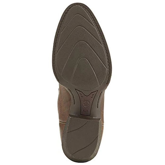 Ariat Men's Heritage Western R Toe Western Boot, Distressed Brown, 9.5 D US by ARIAT - Image 4