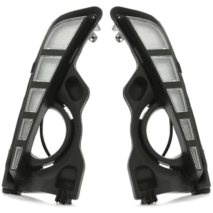 HECASA LED Daytime Running Light Fog Lamp Compatible with 2017-2019 Toyota Highlander DRL Turn Signal Replacement W/O Bundles 2Pcs by HECASA - Image 9