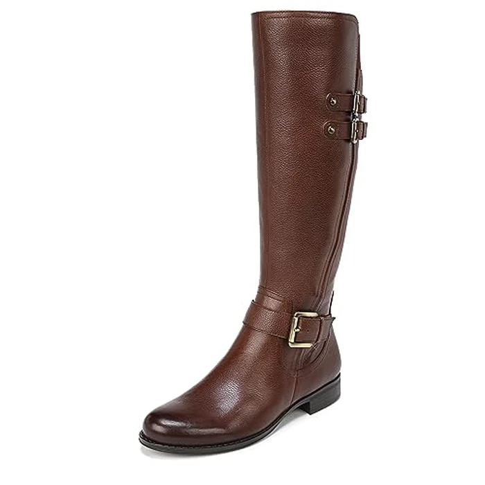 Naturalizer Women Jessie Knee High Boot, Chocolate, 9 by Naturalizer - Image 1
