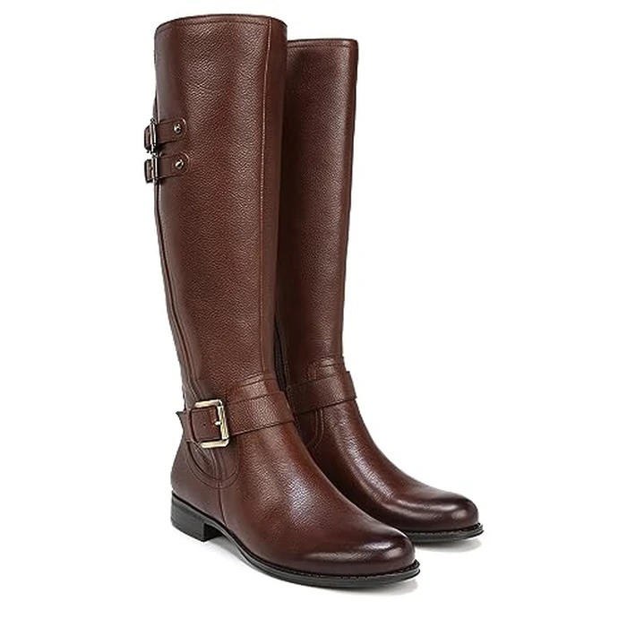 Naturalizer Women Jessie Knee High Boot, Chocolate, 9 by Naturalizer - Image 2