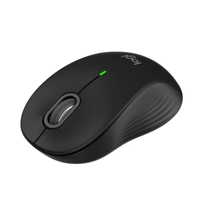 Logitech Signature M550 Wireless Mouse - for Small to Medium Sized Hands, 2-Year Battery, Silent Clicks, Bluetooth, Multi-Device Compatibility - Black by Logitech - Image 1