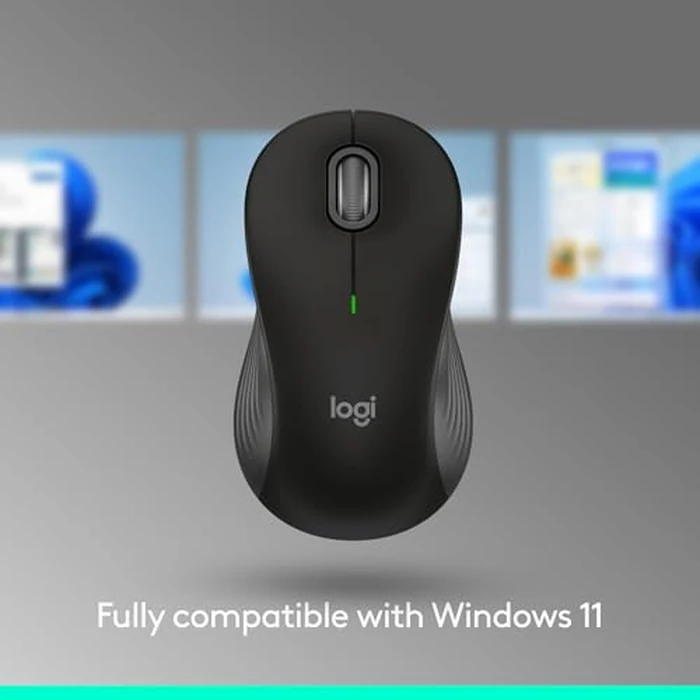 Logitech Signature M550 Wireless Mouse - for Small to Medium Sized Hands, 2-Year Battery, Silent Clicks, Bluetooth, Multi-Device Compatibility - Black by Logitech - Image 5