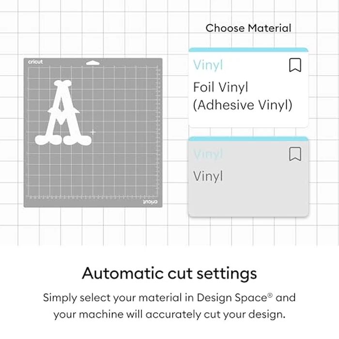 Cricut(R) Foil Vinyl - Gold - 12 in x 10 ft - DIY Personalized Decals, Labels, & More - Metallic Finish - Long Lasting - Optimized Cutting Machines by Cricut - Image 7