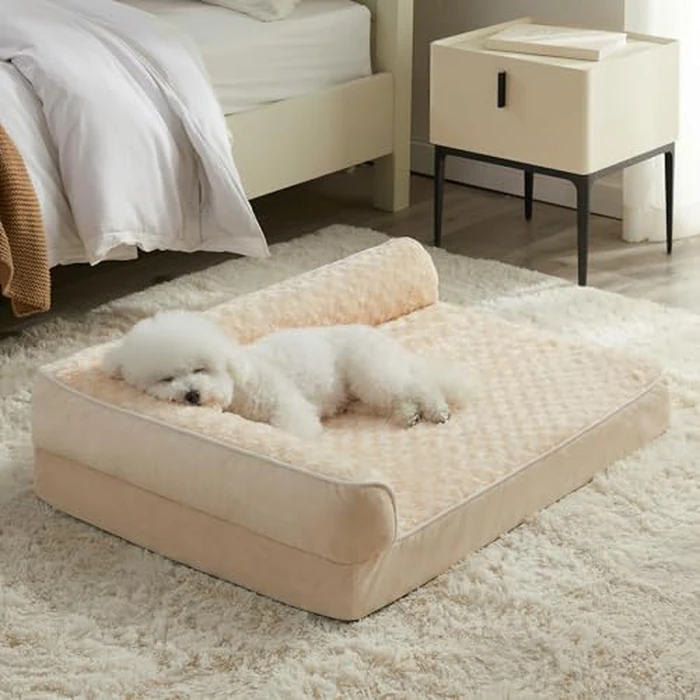 BFPETHOME Orthopedic Dog Beds for Large Dogs-Waterproof Sofa Dog Bed with Removable Washable Cover, Large Pet Bed with Waterproof Lining and Nonskid Bottom,Pet Bed for Dogs by BFPETHOME - Used - Very Good condition - US$24.69