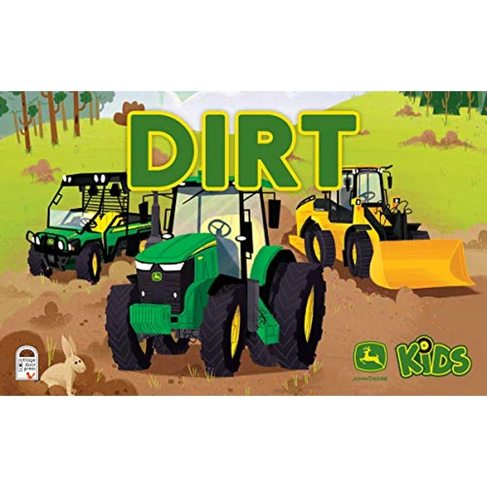 John Deere Kids Peek-a-Flap Dirt - Lift-a-Flap Board Book for Little Farmers and Tractor Lovers (John Deere Peek-a-Flap Board Book) by Cottage Door Press - Image 4