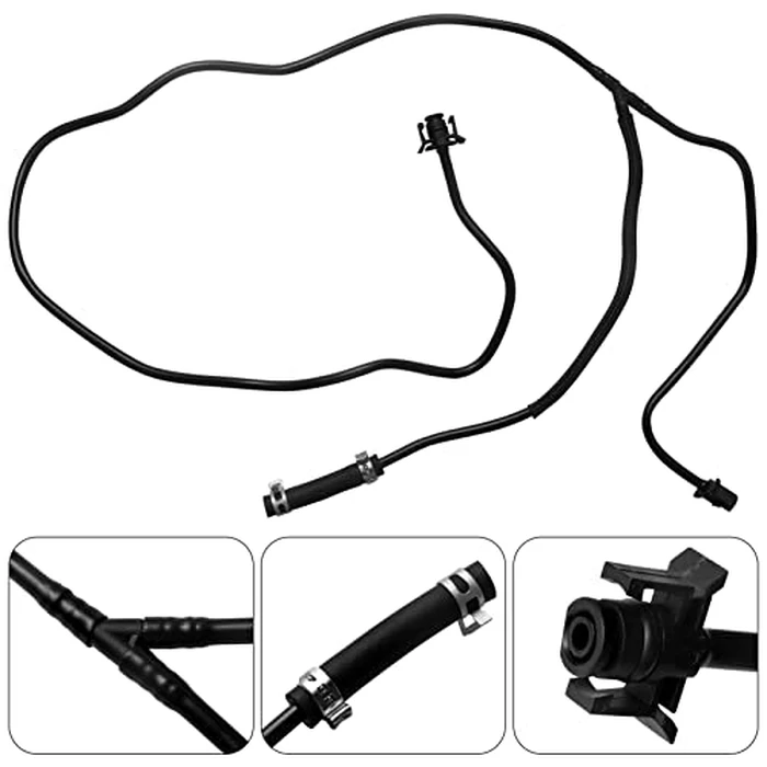 Radiator Reservoir Hose for 2012-2018 Ford Focus 2.0L L4 Non-Turbo Engine, Coolant Reservoir Hose Replaces OEM Part No# BV618K012KF CV6Z-8K012-K by NOVINO - Image 4