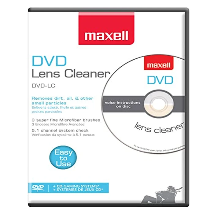 Maxell DVD-LC DVD Lens Cleaner, One Size by Maxell - Image 1