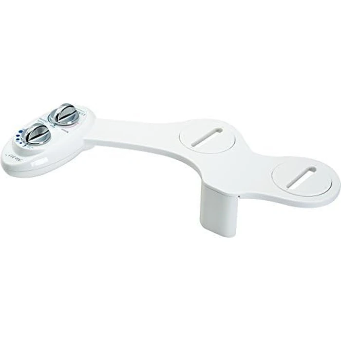LUXE Bidet NEO 185 - Dual Nozzle, Self-Cleaning, Non-Electric Bidet Attachment for Toilet Seat, Adjustable Water Pressure, Rear & Feminine Wash (White) by LUXE Bidet - Image 3