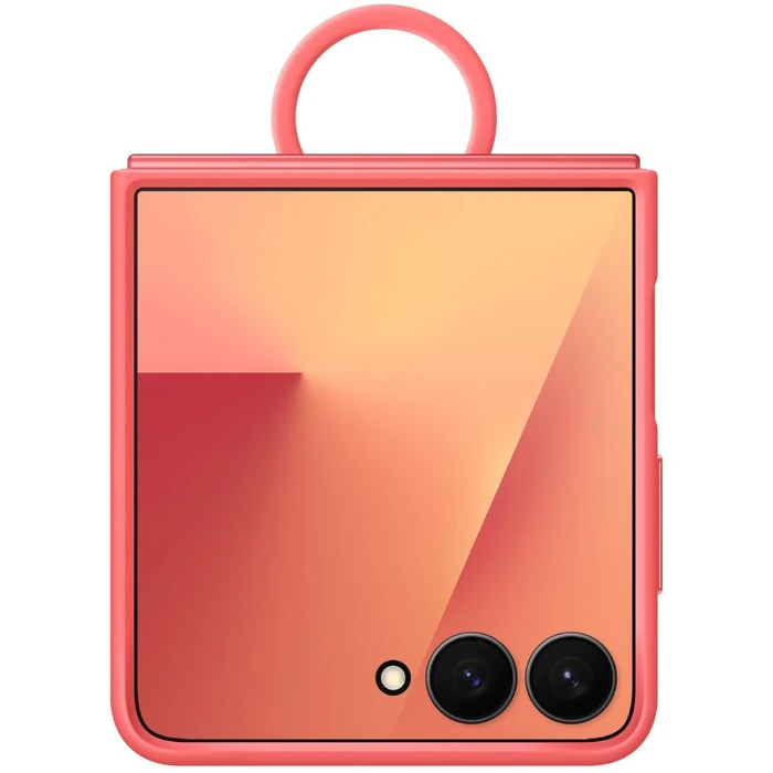 Samsung Ring Phone Case (Silicone) for Galaxy Z Flip7 - Red - Brand New by Samsung - Refurbished - Brand New condition