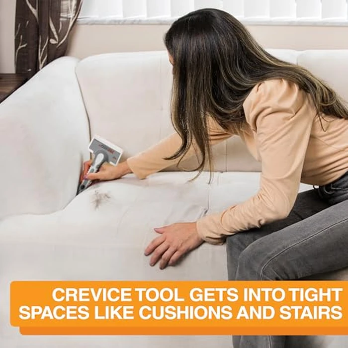 FurDozer Pet Hair Remover & Auto Detailing Tools - Cat & Dog Hair Remover for Carpets, Car Interiors, Couches, Bedding, & Pet Furniture (Gray, (2 Pack) - X6) by Neater Pet Brands - Image 5