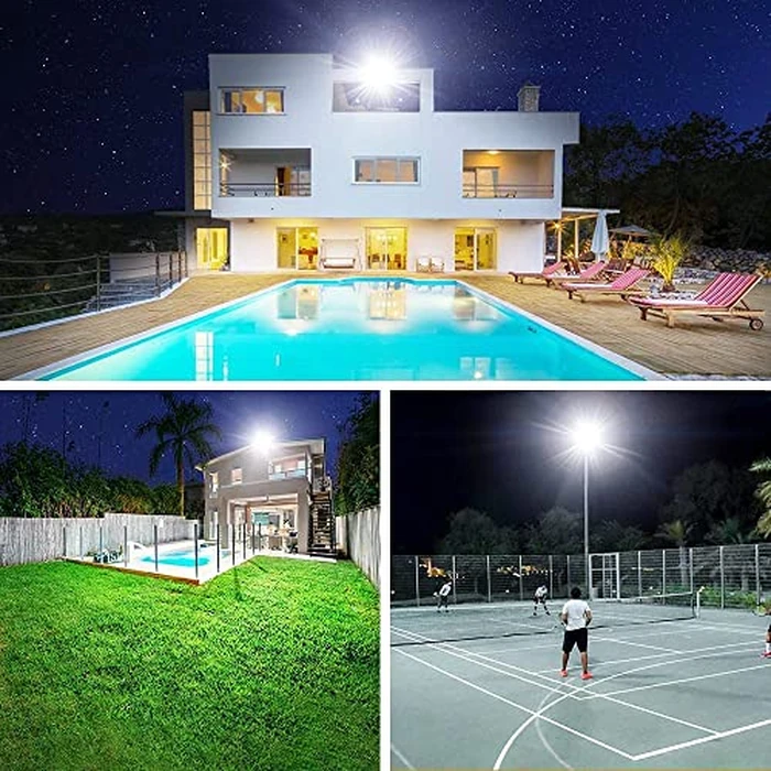 XYCN 600W LED Stadium Flood Lights Outdoor(3050W Equivalent),67500LM Super Bright LED Arena Lights,100-277V IP66 Waterproof 5000K Daylight White Commercial Lighting for Sports Fields and Counts by XYCN - Image 7