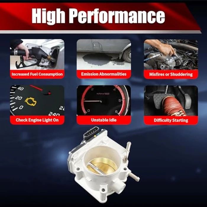 MACAX Electronic Throttle Body Assembly S20123 Compatible with Lexus ES330 RX330 RX400h Toyota Camry Highlander Sienna Solara Replaces 22030-0A020 TB1110 TB1158 977-335 by MACAX - Image 3