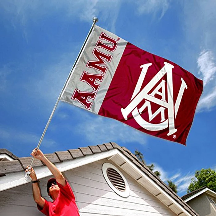 Alabama A&M Bulldogs AAMU University Large College Flag by College Flags & Banners Co. - Image 2