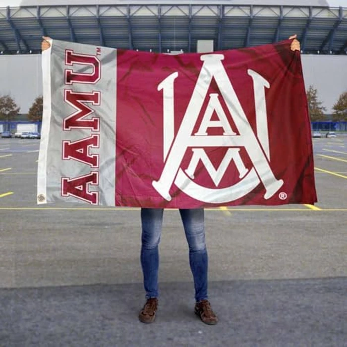 Alabama A&M Bulldogs AAMU University Large College Flag by College Flags & Banners Co. - Image 5