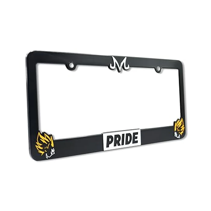 Holder for License Plate for Dragon Ball Z Fans License Plate Holder for Super Saiyan Pride Fan 3D Raised License Plate Frame Mod-L07P-9 by THE SPARRING PRO - Used - Like New condition - US$20.90