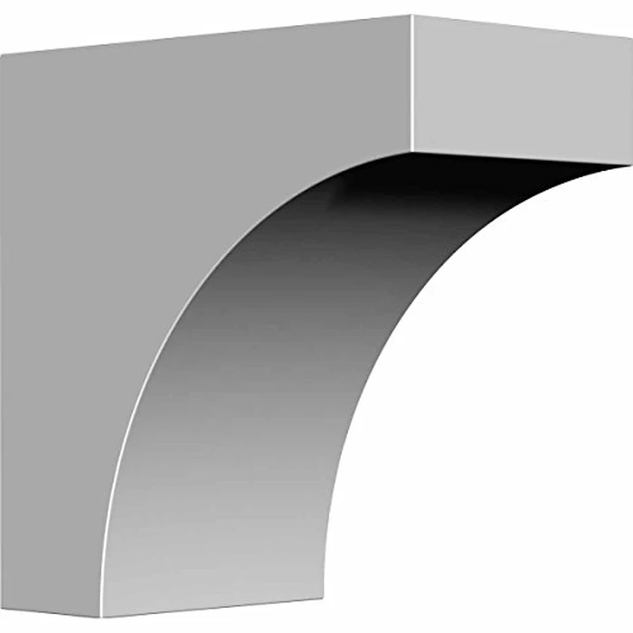 Ekena Millwork BKT03X05X05ST 3" W X 5 1/2" D X 5 1/2" H Stockport Bracket by Ekena Millwork - Image 1