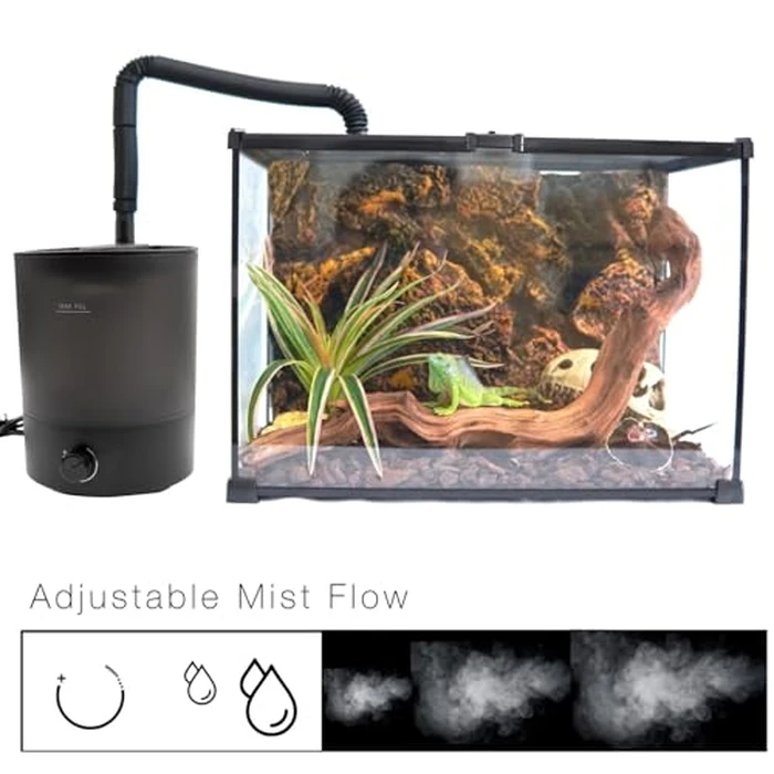 MRREPTILE Reptile Fogger Humidifiers Mister, Misting System for Reptiles, Terrarium Fogger Humidifier, 2.8L Large Capacity Reptifogger [UPGRADE] by MRREPTILE - Image 2