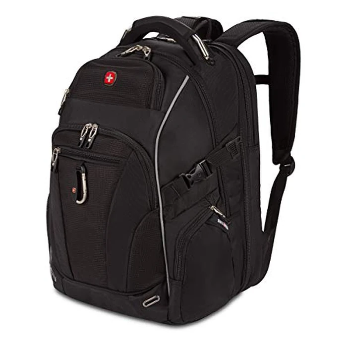 SwissGear SA6752.Black TSA Friendly ScanSmart Laptop Backpack, Fits Most 18" Laptops and Tablets by SwissGear - Used - Like New condition