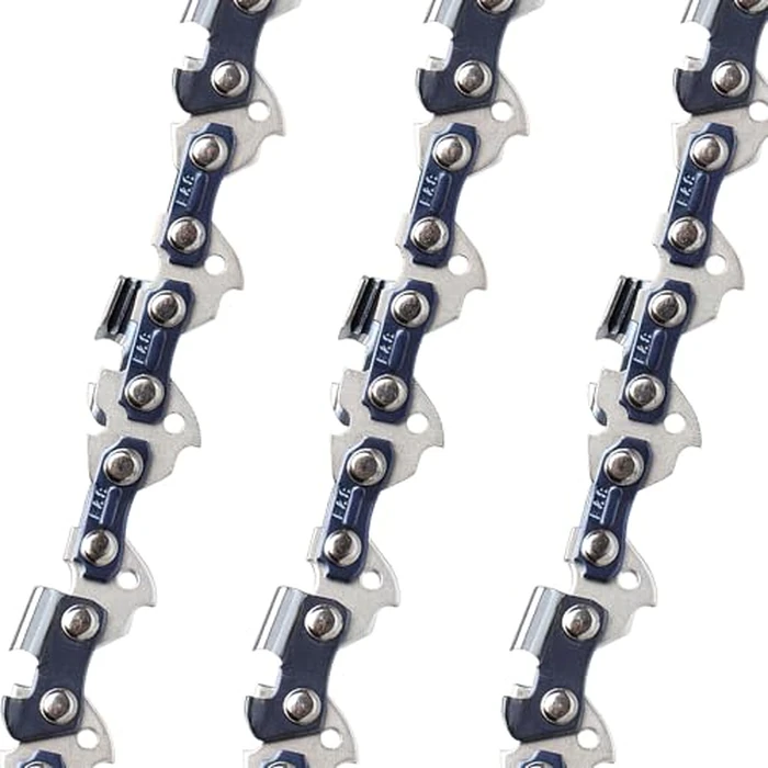 E & S 3 Pack 18 Inch Chainsaw Chain .325" Pitch .050" Gauge 72 Drive Links Semi-Chisel Chain Saw Chains for Husqvarna, Poulan, Craftsman, Greenworks and More Chainsaw Brands by E & S - Image 2