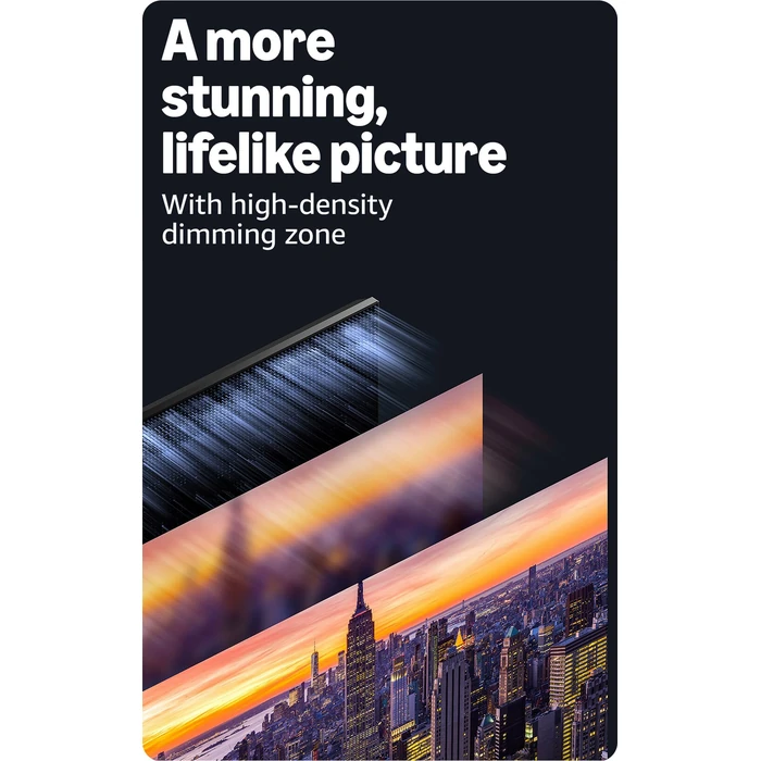 Amazon Ember 55" Mini-LED Series with Fire TV (newest model), QLED 4K UHD smart TV, Dolby Vision IQ, 144hz gaming mode, Ambient Experience, hands-free with Alexa by Amazon - Image 2