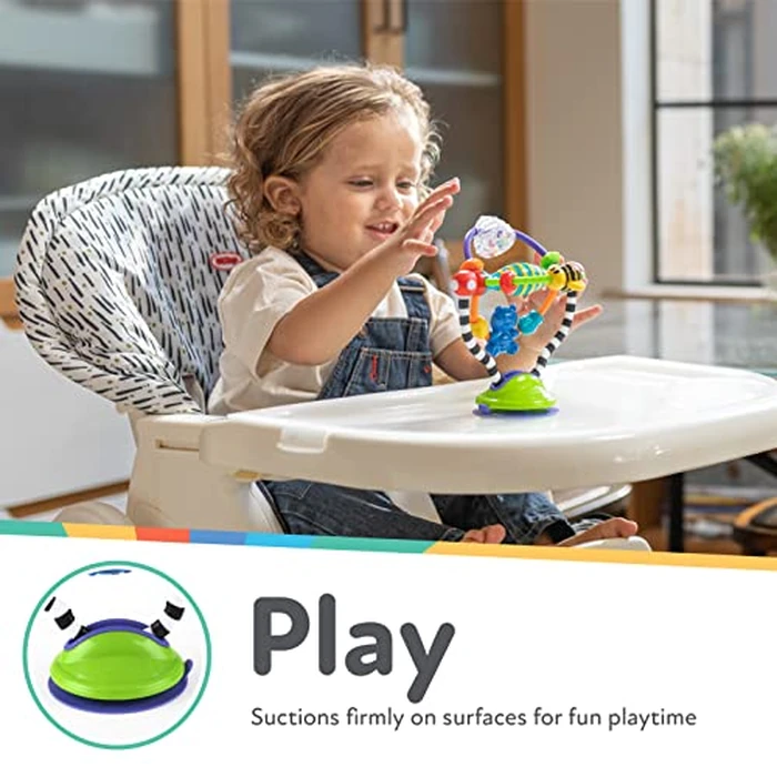 Nuby Silly Spinwheel Toy with Suction Base - Interactive High Chair Toy for Babies and Toddlers - 6+ Months by Nuby - Image 4