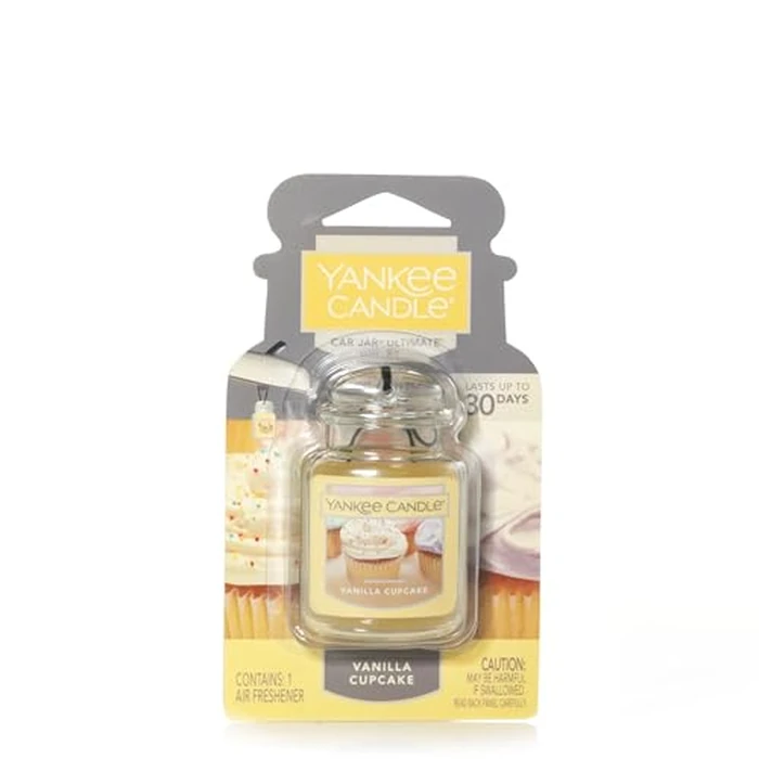 Yankee Candle Car Jar Ultimate, Vanilla, Black Cherry & Home Sweet Home, Hanging Air Freshener, Neutralizes Odors with Authentic Fragrance for Travel or Home, 3 Units (Variety Pack) by Yankee Candle - Image 4