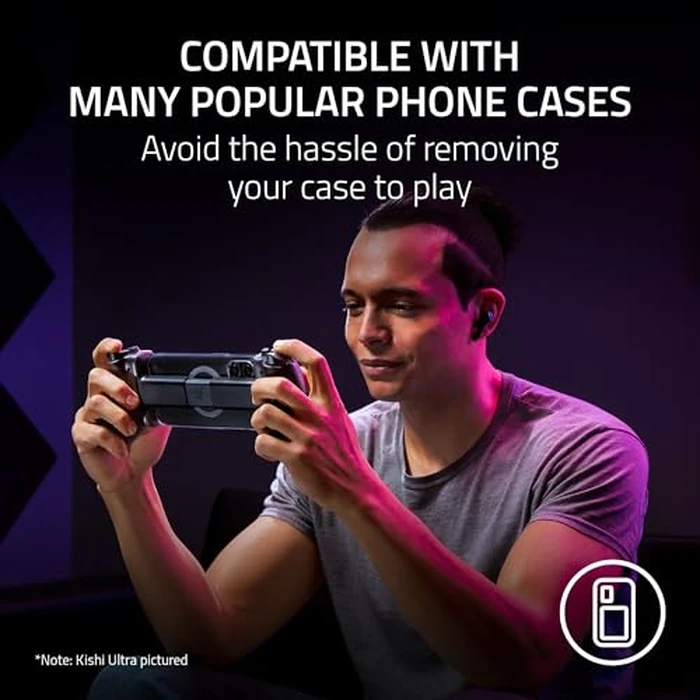 Razer Kishi V3 Pro Gaming Controller for iPhone 15, 16, 17 Series, Android & iPad mini up to 8": Full Sized TMR Thumbsticks - Back Buttons - PC Remote Play - Haptics - 3 Free Months of Apple Arcade by Razer - Image 7