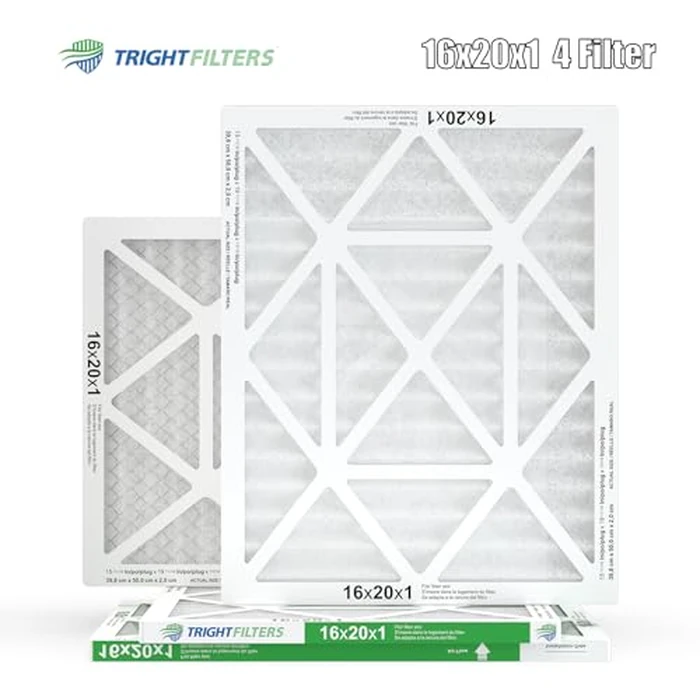 TRIGHTFILTERS 16x20x1 Air Filter 4 Pack, MERV 8 Pleated Dust Defense Air Filters Replacement Air Conditioner HVAC AC Furnace Filter, Durable and Lightweight by TRIGHTFILTERS - Image 8