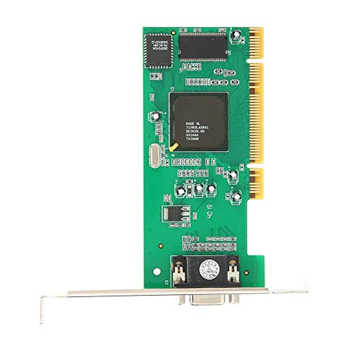 Graphics Card for Gaming Pc, 10 VGA Card,PCI Video C,Graphics Card VGA PCI 8MB 32Bit Desktop Computer Accessories Multi Display for ATI Rage XL by Tbest - Image 2