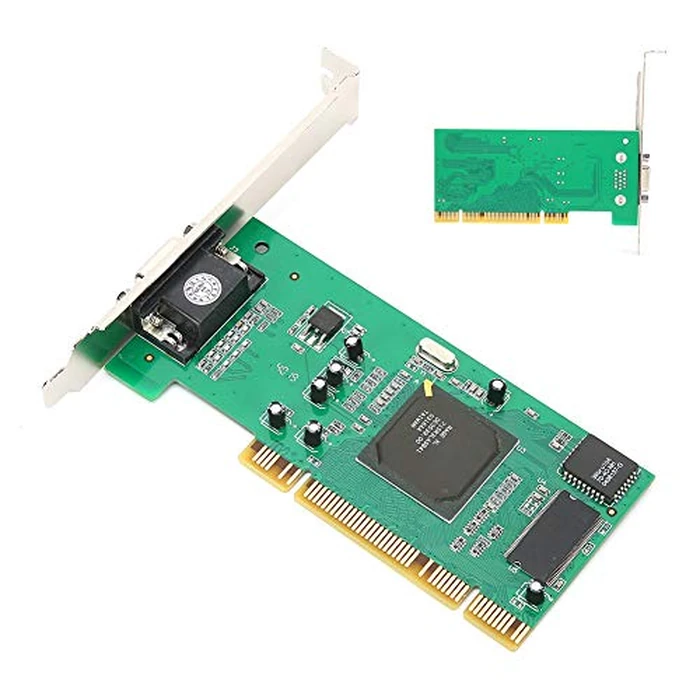Graphics Card for Gaming Pc, 10 VGA Card,PCI Video C,Graphics Card VGA PCI 8MB 32Bit Desktop Computer Accessories Multi Display for ATI Rage XL by Tbest - Image 8
