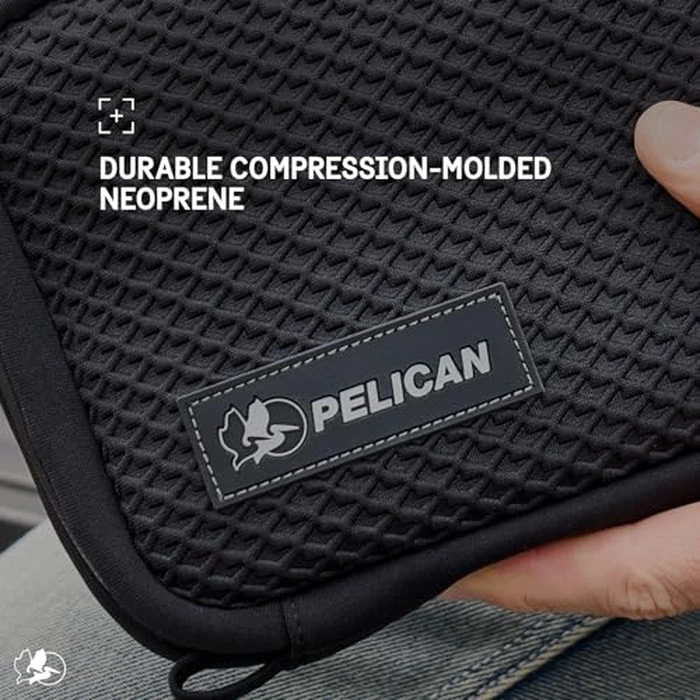 Pelican Electronic Organizer Travel Case - Portable Storage Bag with Multiple Storage Mesh Pockets for Cables, Chargers, Power Bank, AirPods - Black by Pelican - Image 6