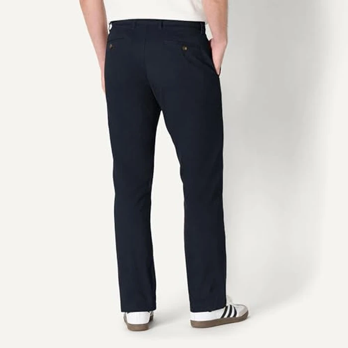 Amazon Essentials Men's Athletic-Fit Chino Pants, Black, 34W x 29L by Amazon Essentials - Image 4