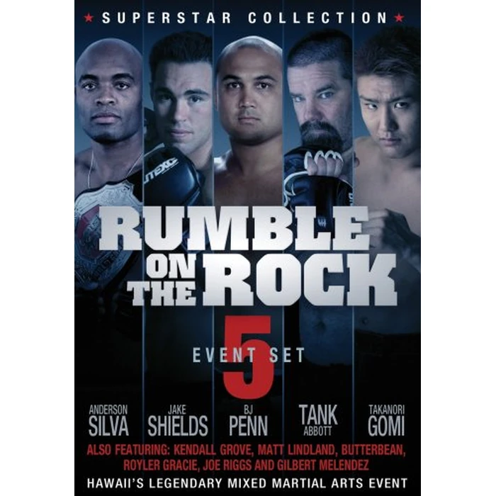 Rumble on the Rock - The Superstar Collection (5 Event Set) by Mill Creek Entertainment - Image 1