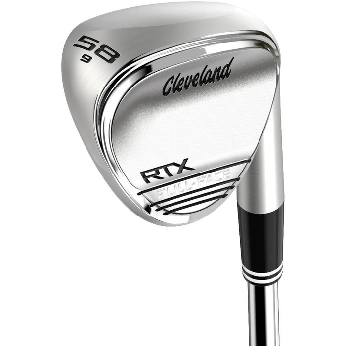 Cleveland RTX Full-Face ZipCore Tour Satin Wedge - Golf Club - Left Handed - Sand Wedge - 56 degrees Loft - Wedgeflex Flex - True Temper Dynamic Gold Tour Issue Spinner Shaft - Men by Cleveland - Refurbished - Excellent condition - US$68.48