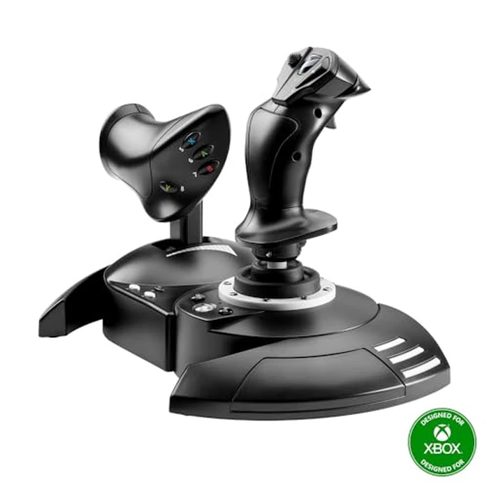 Thrustmaster T-Flight Hotas One Flight Stick Controller for PC & Xbox Series X|S, Precision Joystick with Detachable Throttle, Realistic Flight Simulator Controller by Thrustmaster - Used - Like New condition - US$77.27