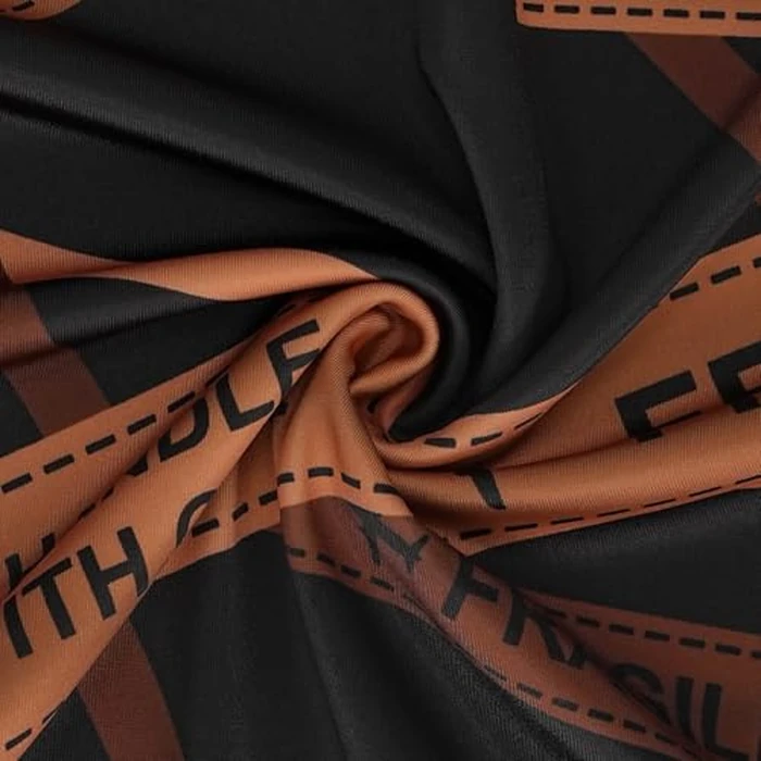 Explore Land Travel Luggage Cover Suitcase Protector Fits 23-26 Inch Case (Gold Fragile, M) by Explore Land - Image 4