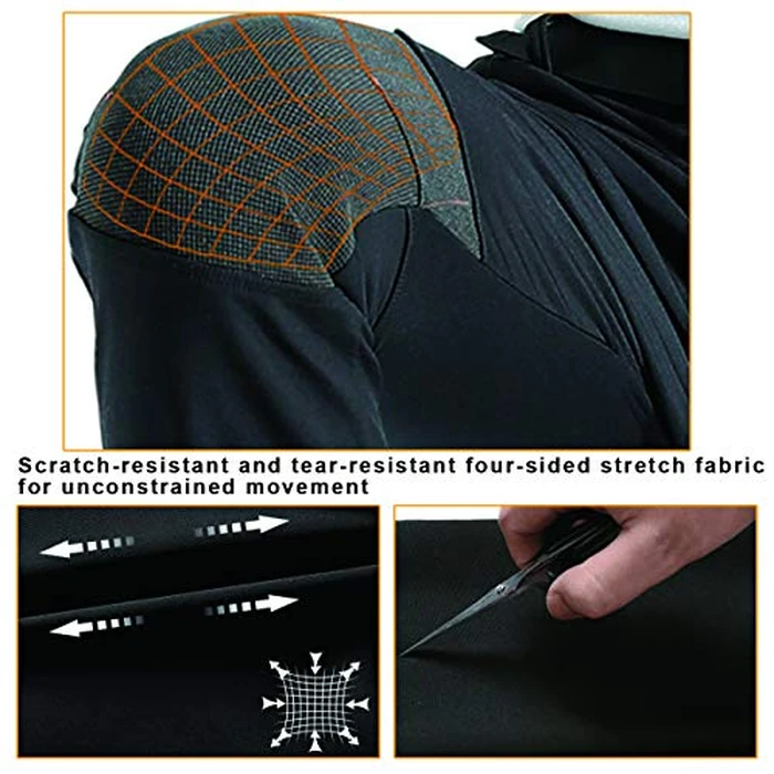 Postropaky Mens Hiking Snow Ski Pants Waterproof Outdoor Insulated Softshell Pants Snowboard Zipper Bottom Leg (Grey, 32W x 28L) by Postropaky - Used - Like New condition - US$38.32