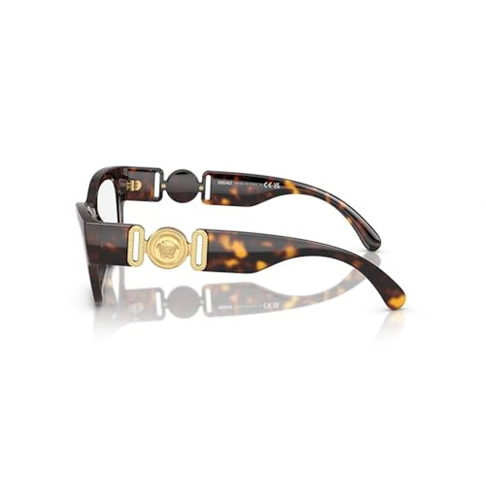 Versace Eyeglasses VE 3367 U 108 Havana by Versace - Image 3