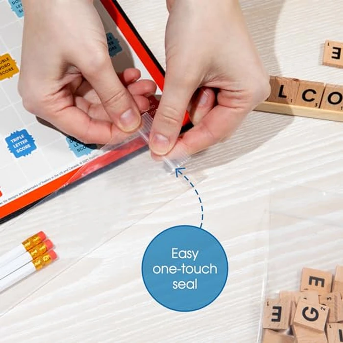 Spartan Industrial - 6” X 8” (1000 Count) 2 Mil Clear Reclosable Zip Plastic Poly Bags with Resealable Lock Seal Zipper by Spartan Industrial - Image 5