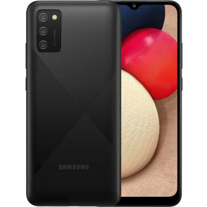 Galaxy A02s - 32GB - 2GB RAM - 1 Physical SIM - Black - Unlocked by Samsung - Refurbished - Good condition - US$104.99