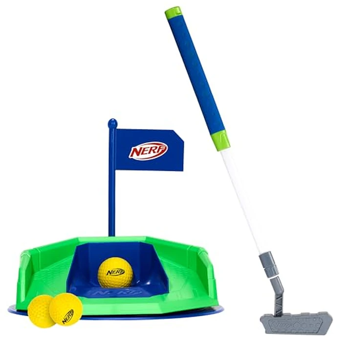 NERF Pivot Putt Golf Game - Automatically Fires Back the Golf Balls - 3 Modes of Play - Spin Mode for Challenge Play by Franklin Sports - Image 1