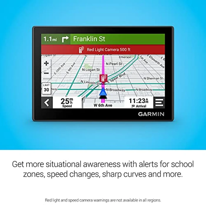 Garmin Drive(TM) 53 GPS Navigator, High-Resolution Touchscreen, Simple On-Screen Menus and Easy-to-See Maps, Driver Alerts by Garmin - Image 4