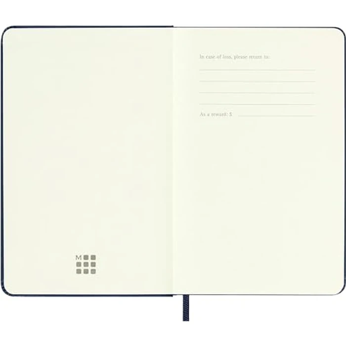 Moleskine Classic 12 Month 2025 Weekly Planner, Hard Cover, Large (5" x 8.25"), Sapphire Blue, 144 pages by Moleskine - Image 4
