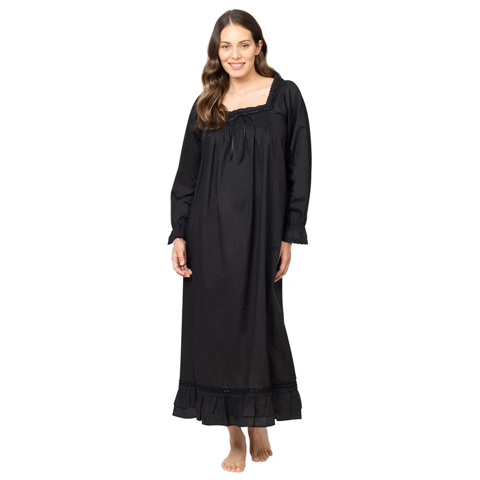 The 1 for U Women's Nightgowns & Sleepshirts - Sleepwear For Women, Black, M by The 1 for U - Used - Very Good condition - US$31.54