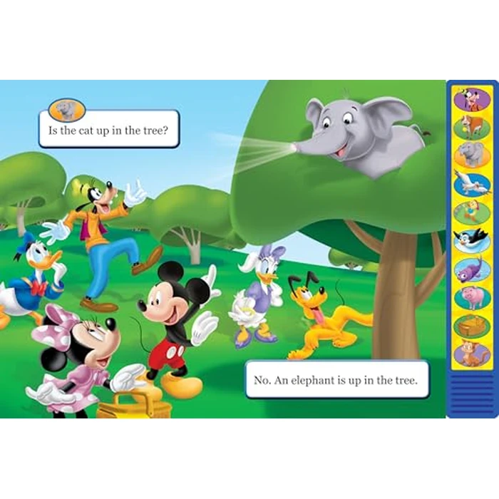 Disney Mickey Mouse Clubhouse - I'm Ready to Read With Mickey Sound Book - Play-a-Sound - PI Kids by PI Kids - Used - Acceptable condition - US$5.95